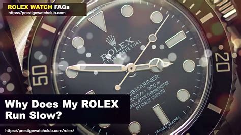 rolex datejust running slow|Rolex watches speeding up.